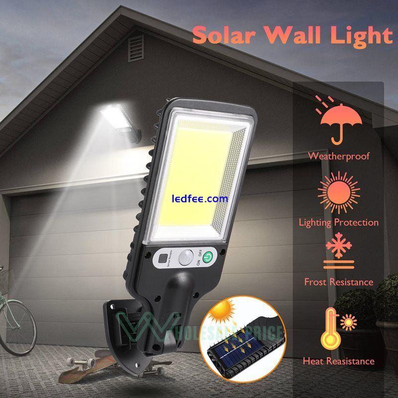 990000LM Solar Street Light Commercial Dusk To Dawn IP67 Outdoor Road Wall Lamp 2 