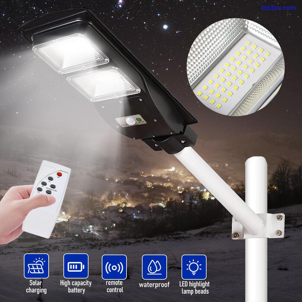 Commercial Solar Street Flood Light LED Lamp Outdoor Area Dusk To Dawn Wall Lamp 0 