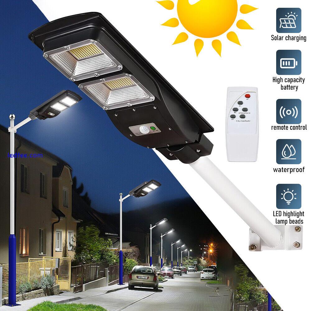 Commercial Solar Street Flood Light LED Lamp Outdoor Area Dusk To Dawn Wall Lamp 1 