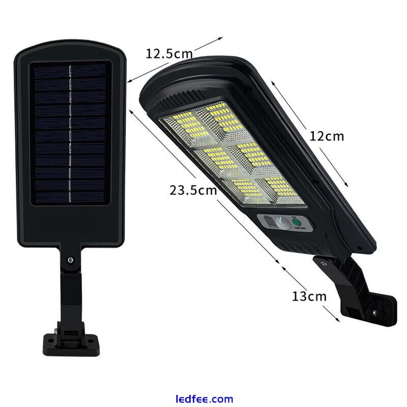 Commercial Outdoor Solar Street Light Motion Sensor Dusk To Dawn Road Area Lamp 2 