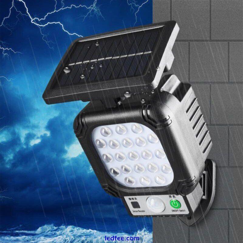 Outdoor Solar LED Light Motion Sensor Lamp Garden Garage Security Street Light 0 