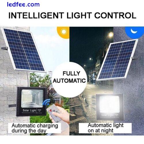 LED Solar Street Light Waterproof Outdoor Garden Landscape Spotlight Flood Lamps 0 