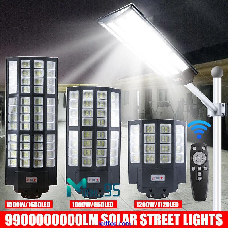 Outdoor Solar Street Light Garden Courtyard Motion PIR Induction Lamp Waterproof 1 