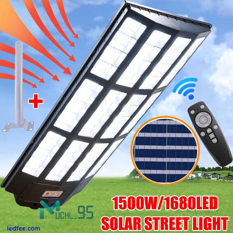 Outdoor Solar Street Light Garden Courtyard Motion PIR Induction Lamp Waterproof 4 