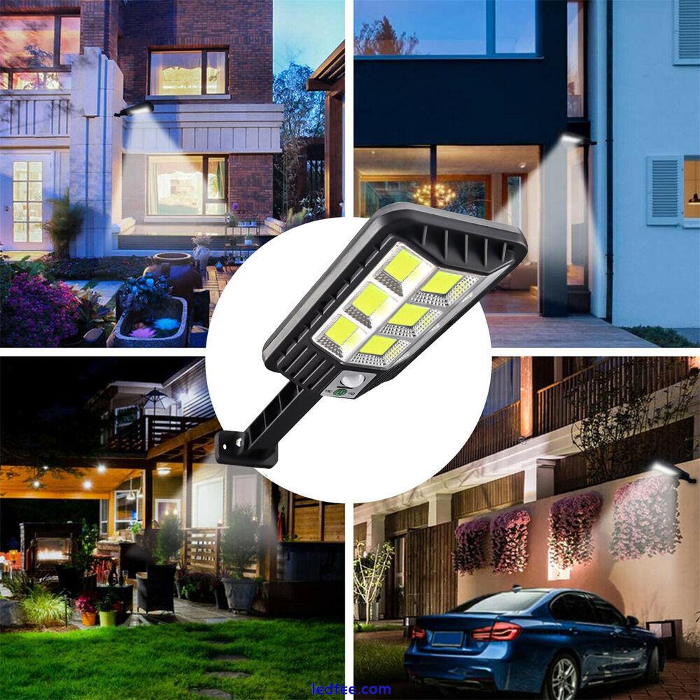 Outdoor LED Solar Street Light Motion Sensor Flood Lamp Yard Garden Wall Light 1 