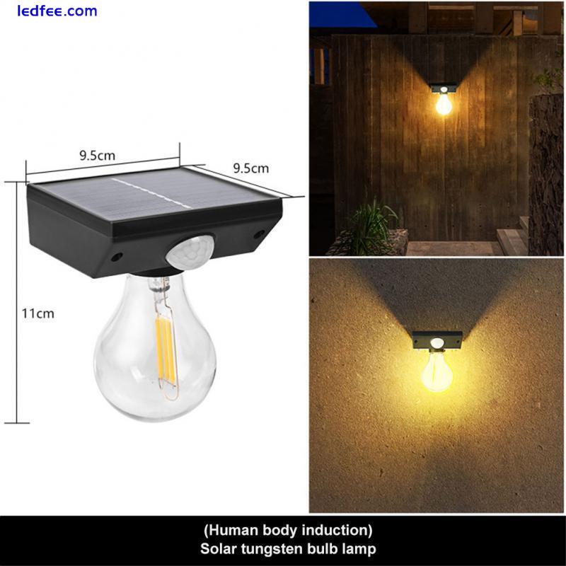 LED Solar Light Outdoor Garden Motion Sensor Solar Wall Bulb Street Wall Lamp 3 