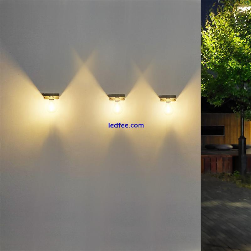 LED Solar Light Outdoor Garden Motion Sensor Solar Wall Bulb Street Wall Lamp 0 