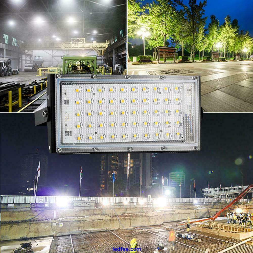 AC220-240V 50W LED Flood Light Outdoor Module Spotlight Yard NEW Garden B5Z4 4 