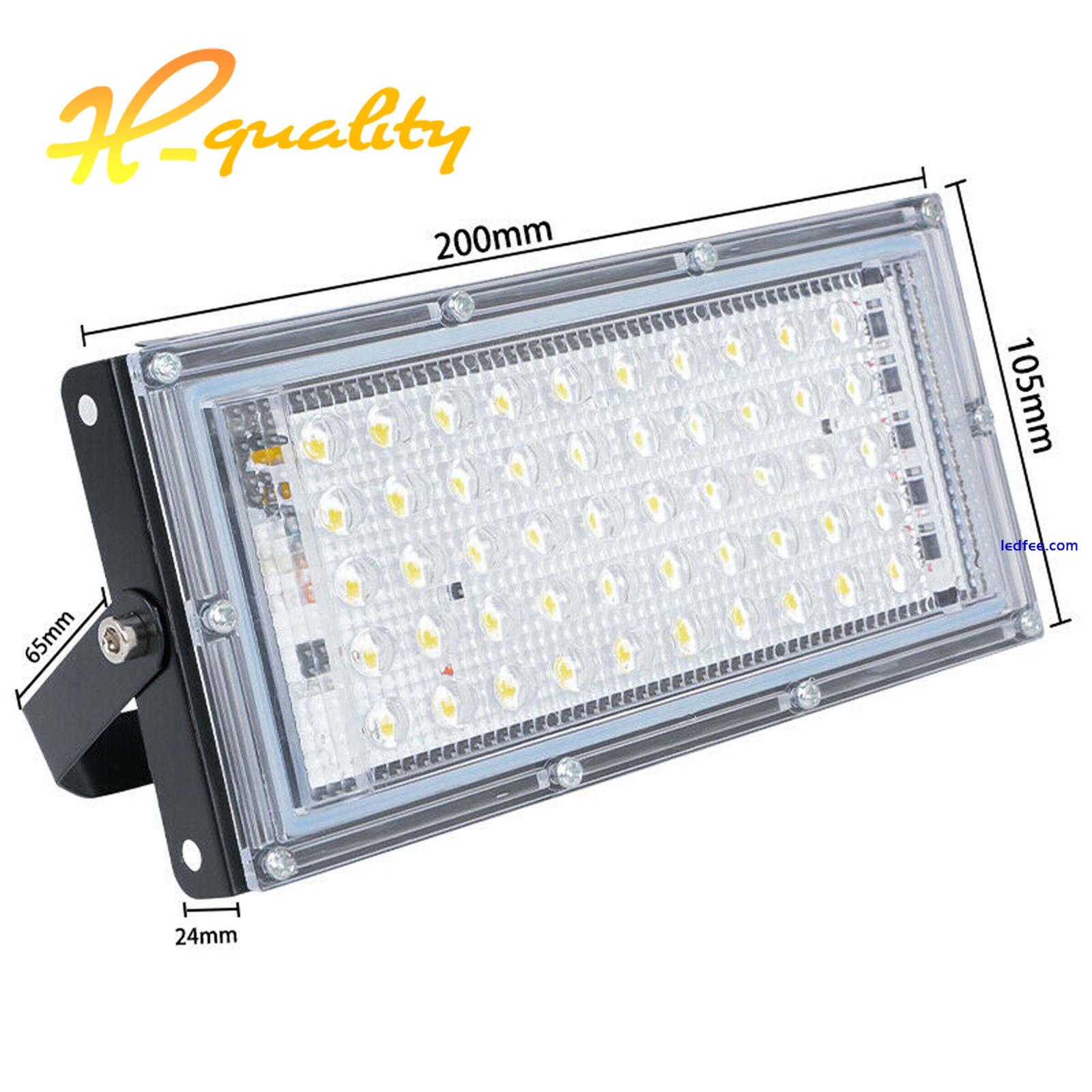 50W LED Floodlight Outdoor Light Security Wall Flood Lights 100lm/w SMD2835 1 