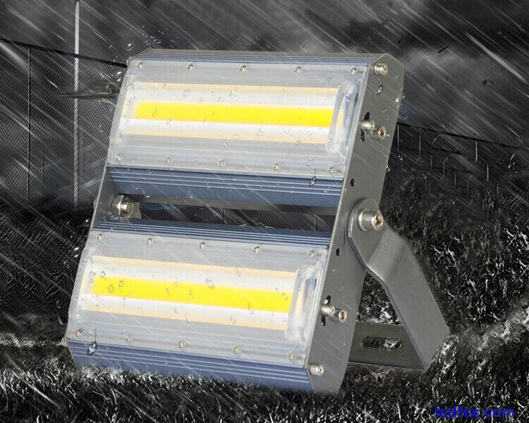 Super-Power Outdoor COB LED Flood Light Fixture Project Wall Lamp Warehouse Road 2 