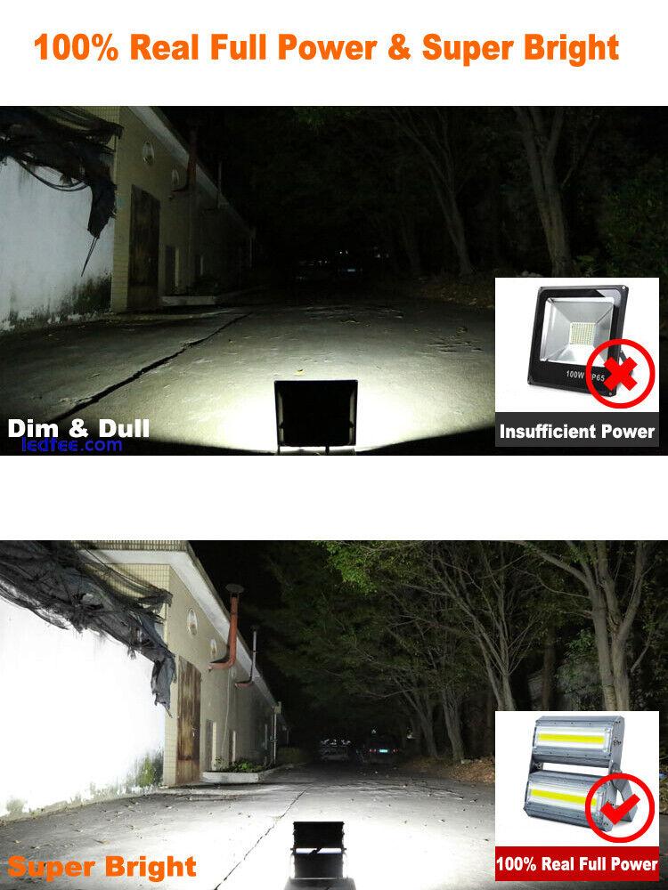 Super-Power Outdoor COB LED Flood Light Fixture Project Wall Lamp Warehouse Road 0 