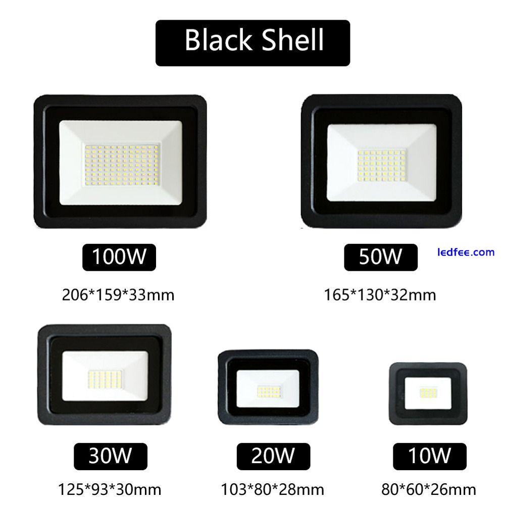 LED Flood Light 10W 20W 30W 50W 100W AC 220V Outdoor Waterproof Spotlight ~ 1 