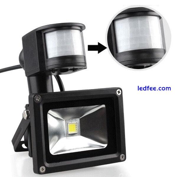 LED PIR Body Motion Sensor Flood Light Outdoor Landscape Spot Lamp 10W 20W 30W 1 