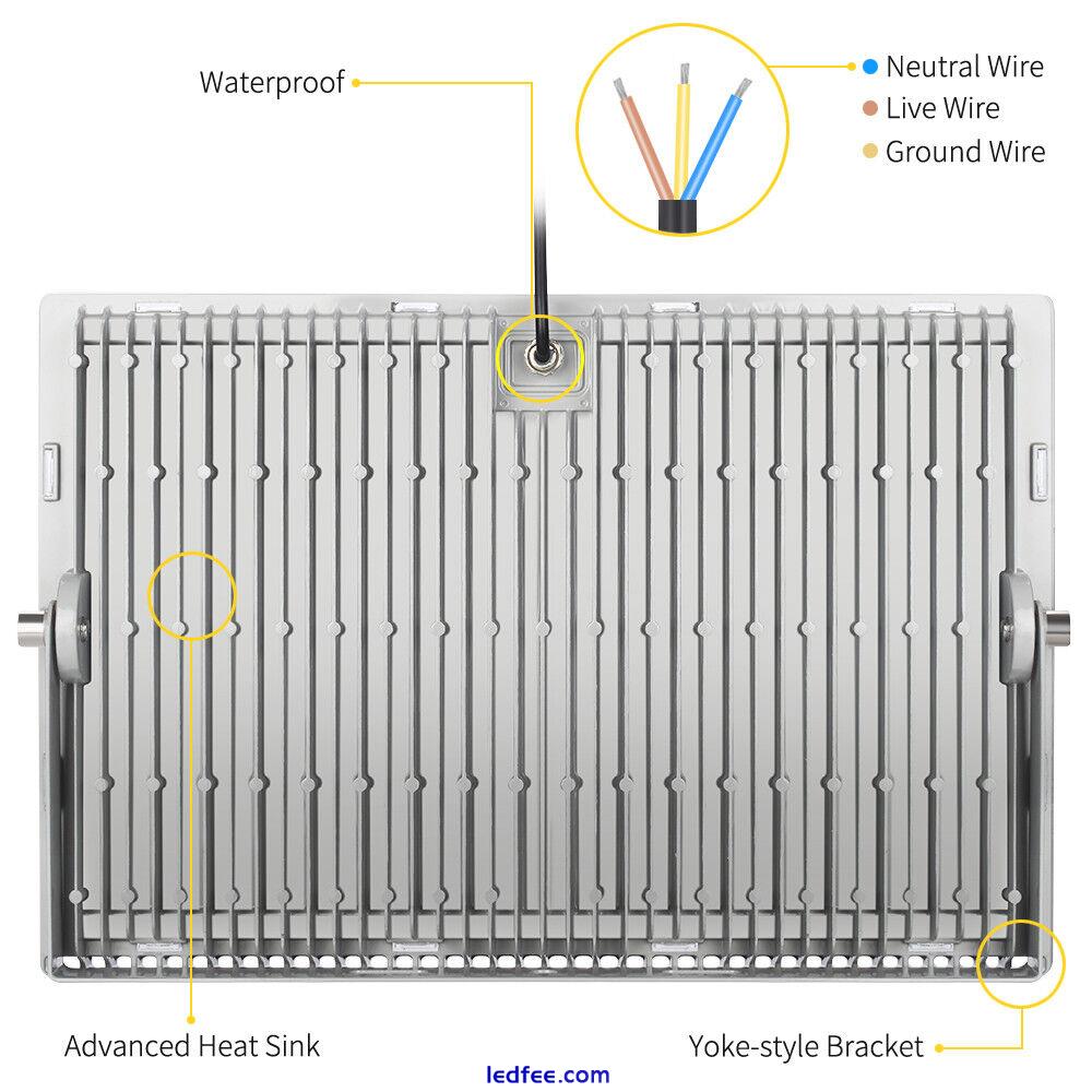 LED Flood Lights 10W 20W 30W 50W 100W 150Ｗ 200W 300W 500W Watt Outdoor Lighting 2 