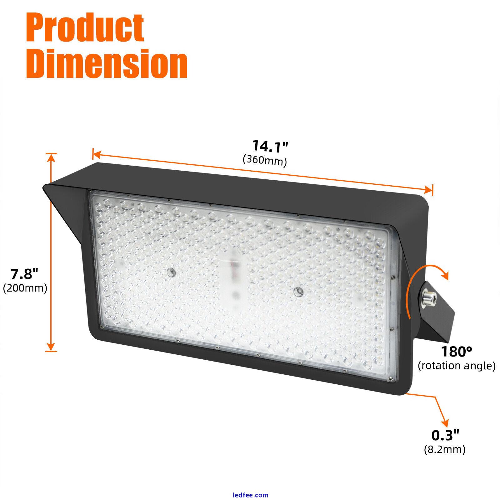 LED Flood Lights Outdoor 300 Watt, 36000LM Professional Grade LED Stadium Lights 1 