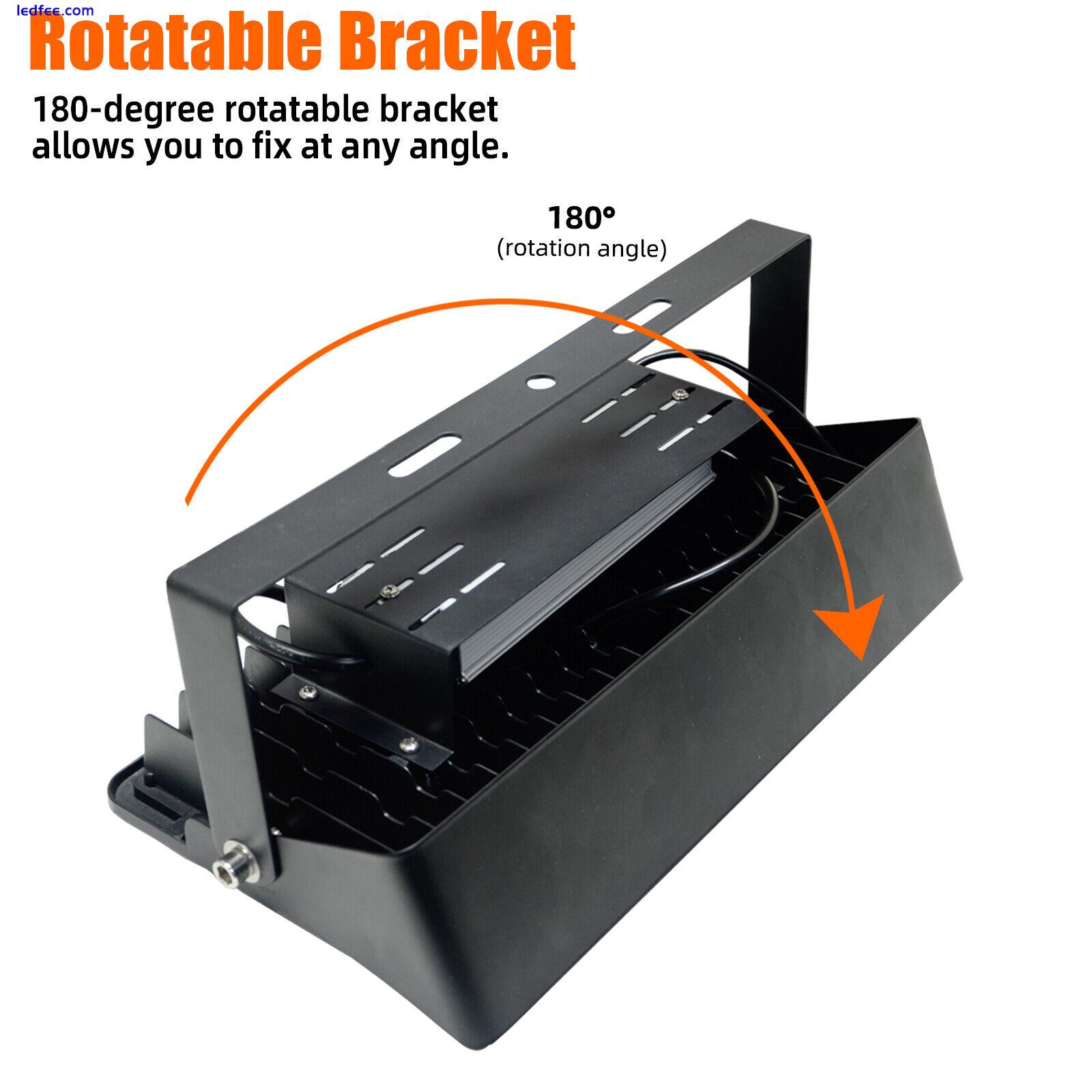 LED Flood Lights Outdoor 300 Watt, 36000LM Professional Grade LED Stadium Lights 5 