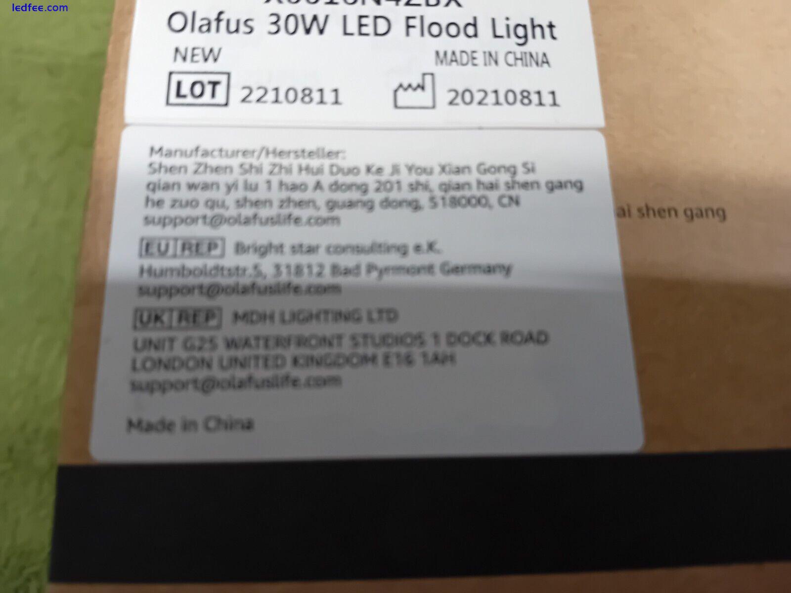  2 IN A BOX 30W LED FLOODLIGHT SECURITY LIGHT LAMP FLOOD LIGHTS   30 W   IP66 5 