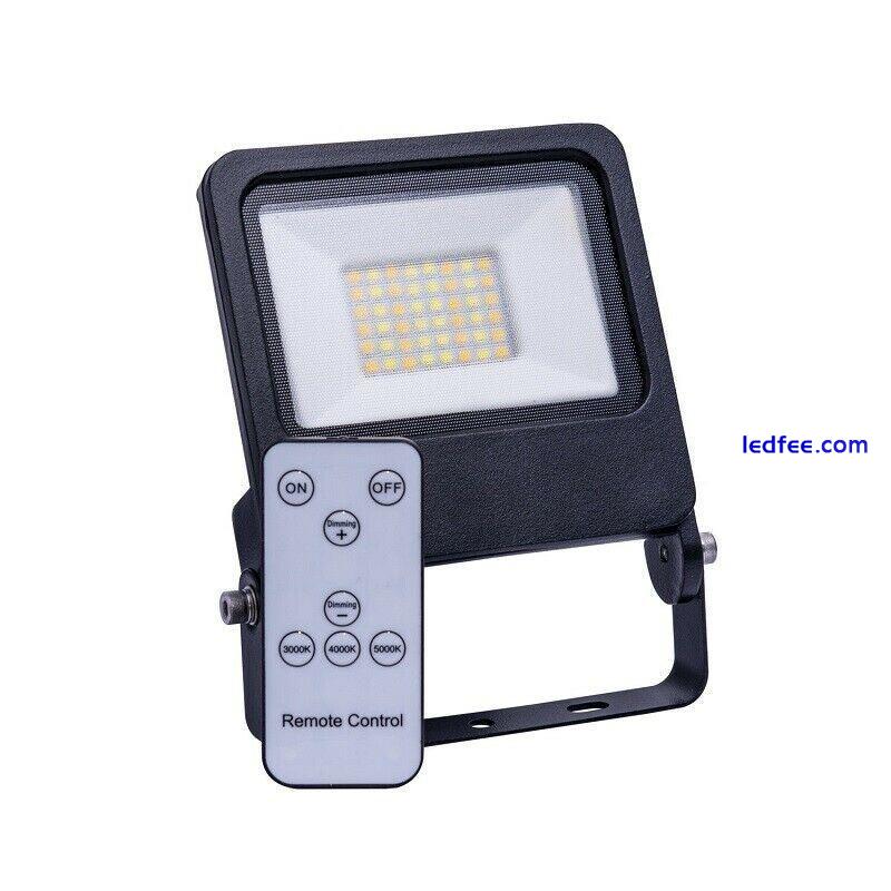 Diamond LED Dunham CCT Tri Colour LED Flood Lights 10w,20w,30w,50w Std or PIR 0 