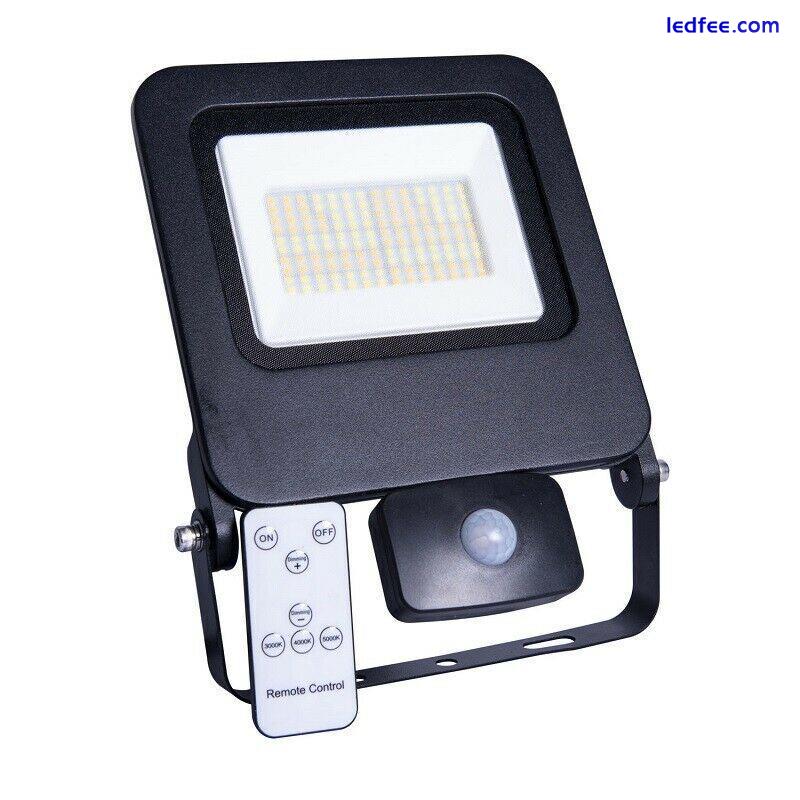 Diamond LED Dunham CCT Tri Colour LED Flood Lights 10w,20w,30w,50w Std or PIR 1 