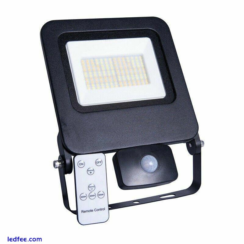 Diamond LED Dunham CCT Tri Colour LED Flood Lights 10w,20w,30w,50w Std or PIR 4 