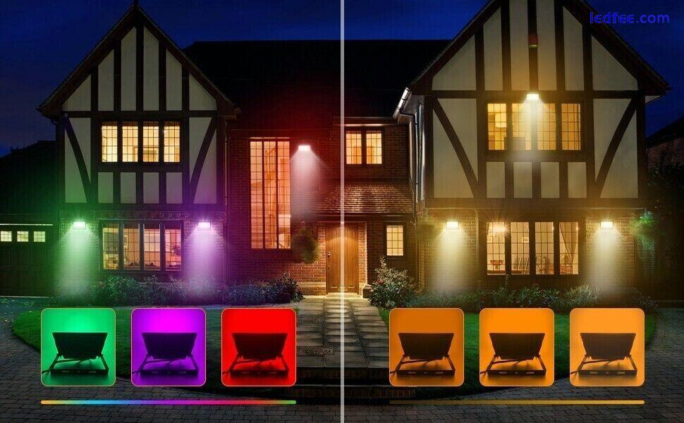 35W RGB flood light 5 