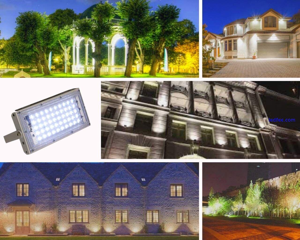 50W LED Flood Light High SMD Reflection Brick Light Home, Playground & Street 2 