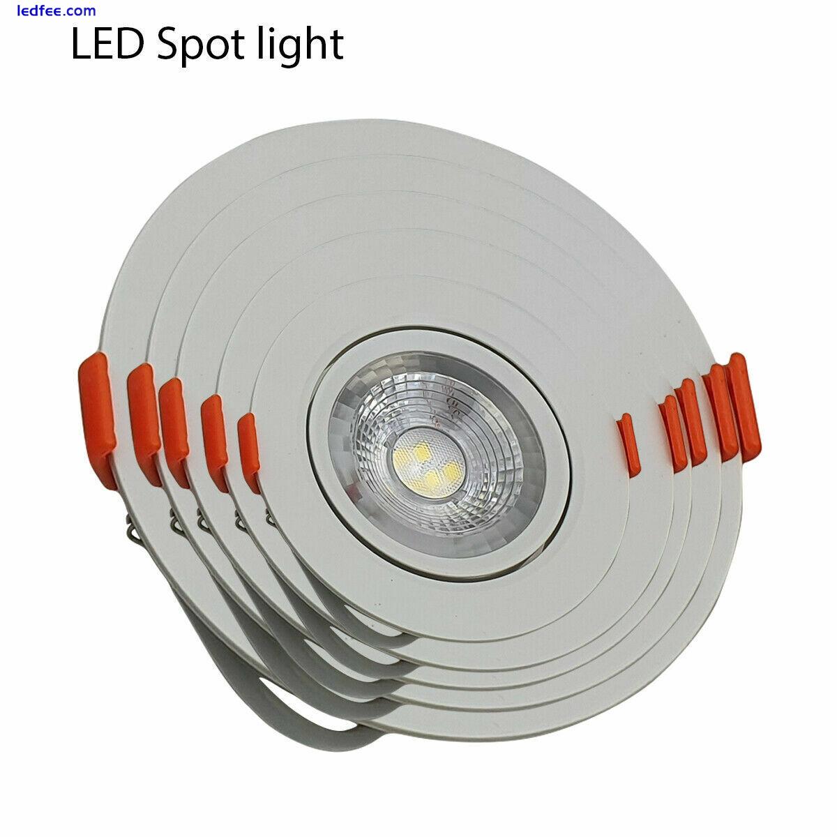 3W 5W 7W 9W 12W NEW LED Ceiling Adjustment Downlights Angle Recessed Spotlights 1 