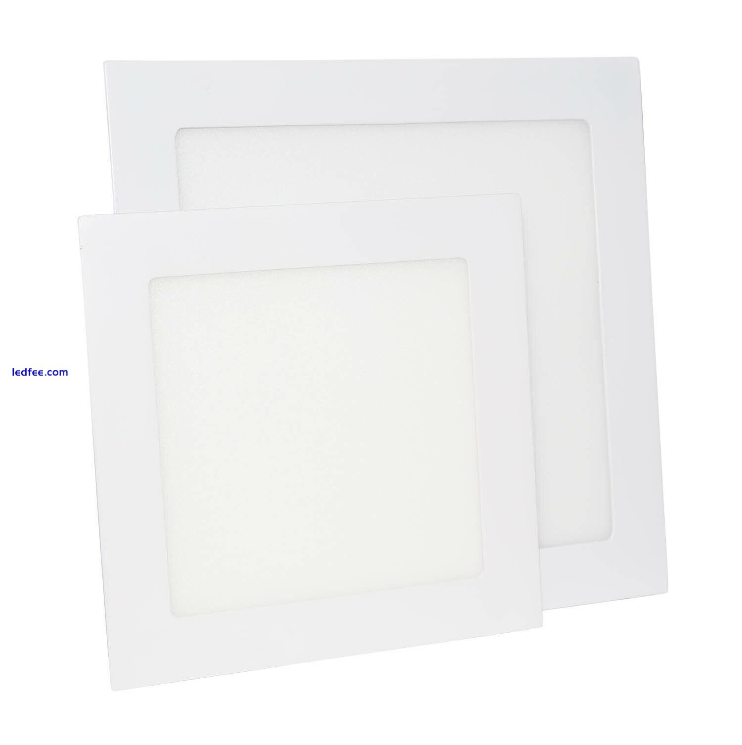 LED Ceiling Panel Light Recessed Down Lighting Bulb Round or Square Kitchen Spot 5 