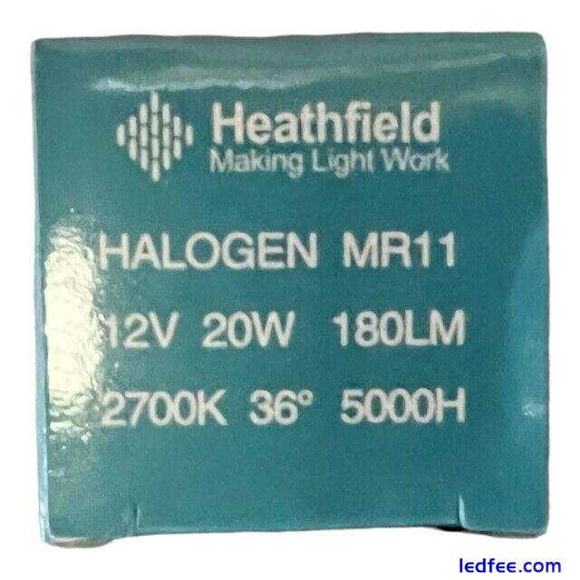 Heathfield 10w, 20w & 35w  MR11 Halogen Spot Lamp Light Bulbs 12v 35mm 1 