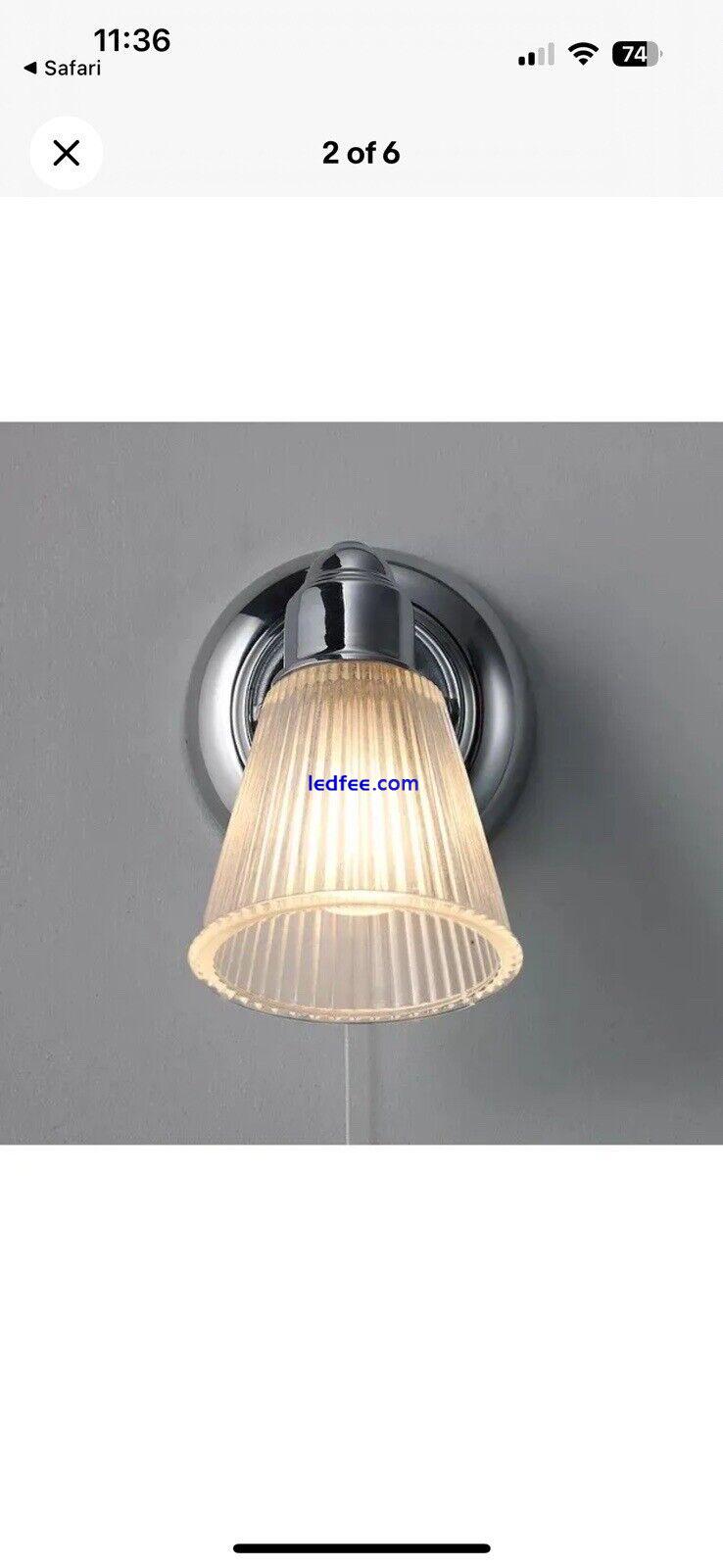 John Lewis Lucca Single Bathroom Spotlight Polished Chrome 1 