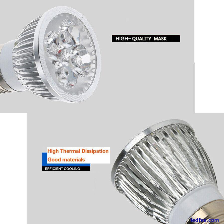 Dimmable MR16 GU10 E27 E14 9W 12W 15W 220V LED Spotlight Bulbs Ultra Bright 3 