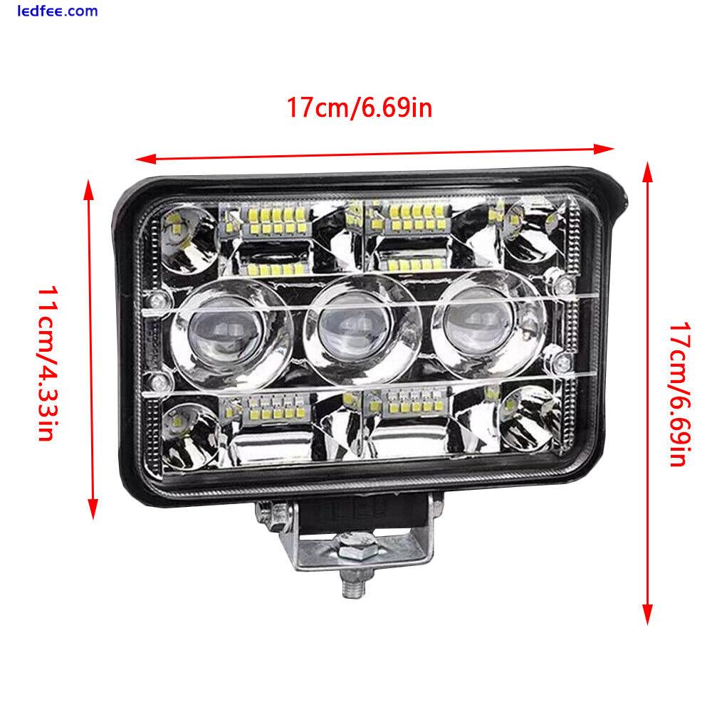 5inch 156W LED Work Light Bar Off Road Spotlight for Truck Atv Tractor 12V 24V 4 