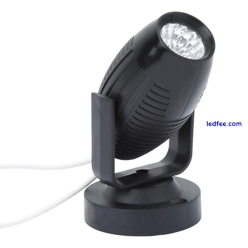 1Pc RGB LED Stage Spotlight 360 Degree Party Wedding Atmosphere Spot Beam Lamp: 3 