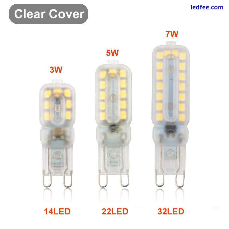 10pcs Dimmable G9 LED Bulbs Lights 220V Spotlights Replace 30W 40W Halogen Lamps 0 