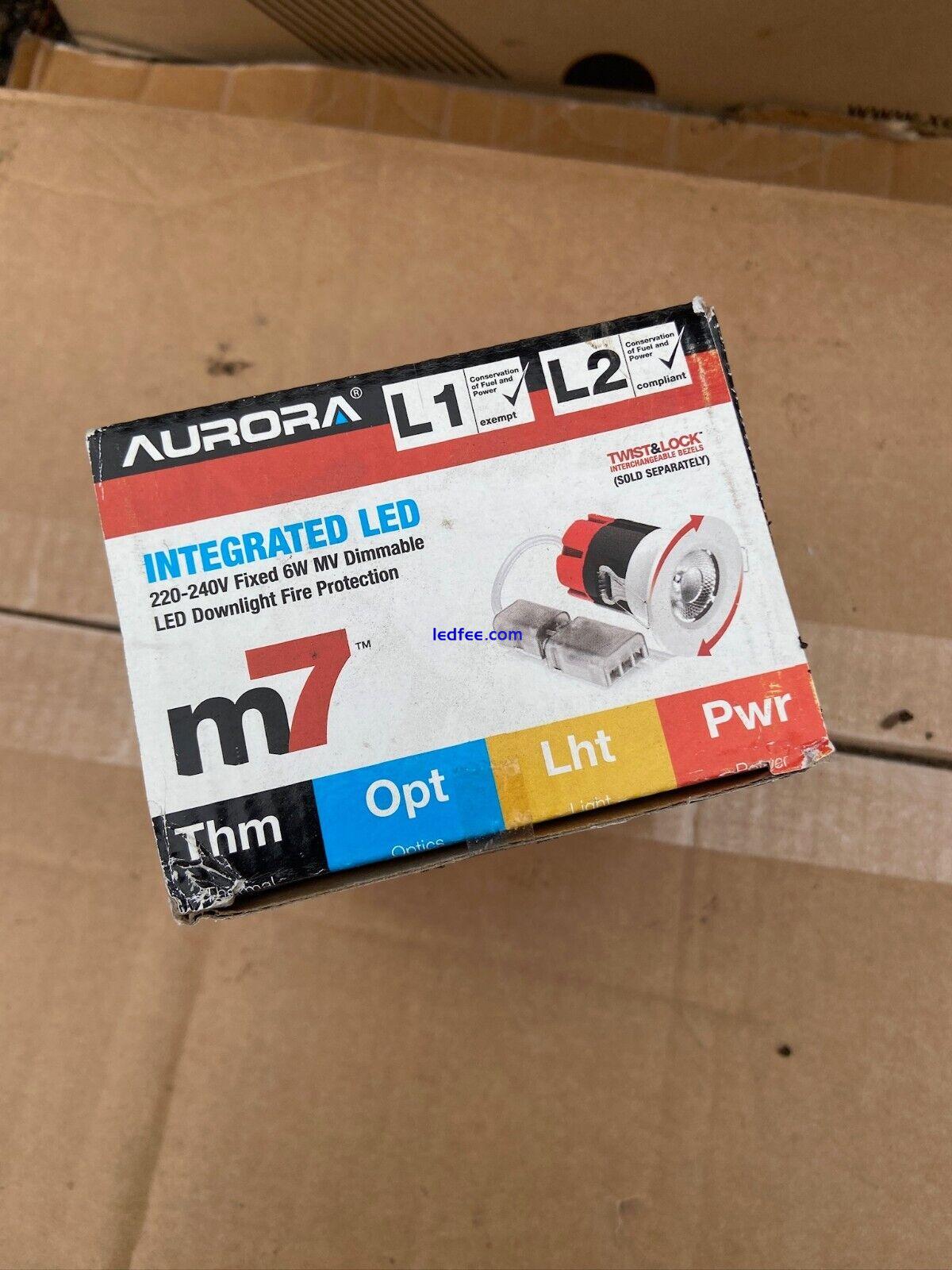 Aurora M7 Integrated LED 240v ErP Dimmable Downlight White 0 