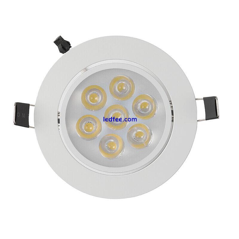 Recessed Led Ceiling Down Light Lamp Fixture 9W 15W 21W Spotlight Round Indoor 4 