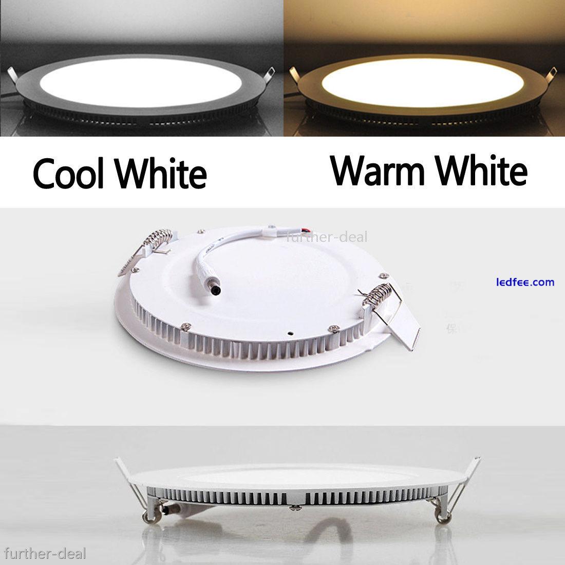 Dimmable Epistar Recessed LED Panel Light 9W 12W 15W 18W 21W Ceiling Down Lights 0 