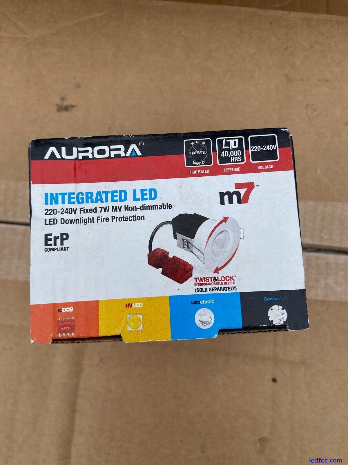 Aurora M7 ErP Integrated LED 240v Non Dimmable Downlight White 0 