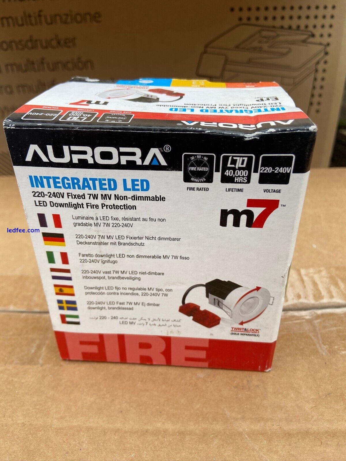 Aurora M7 ErP Integrated LED 240v Non Dimmable Downlight White 2 