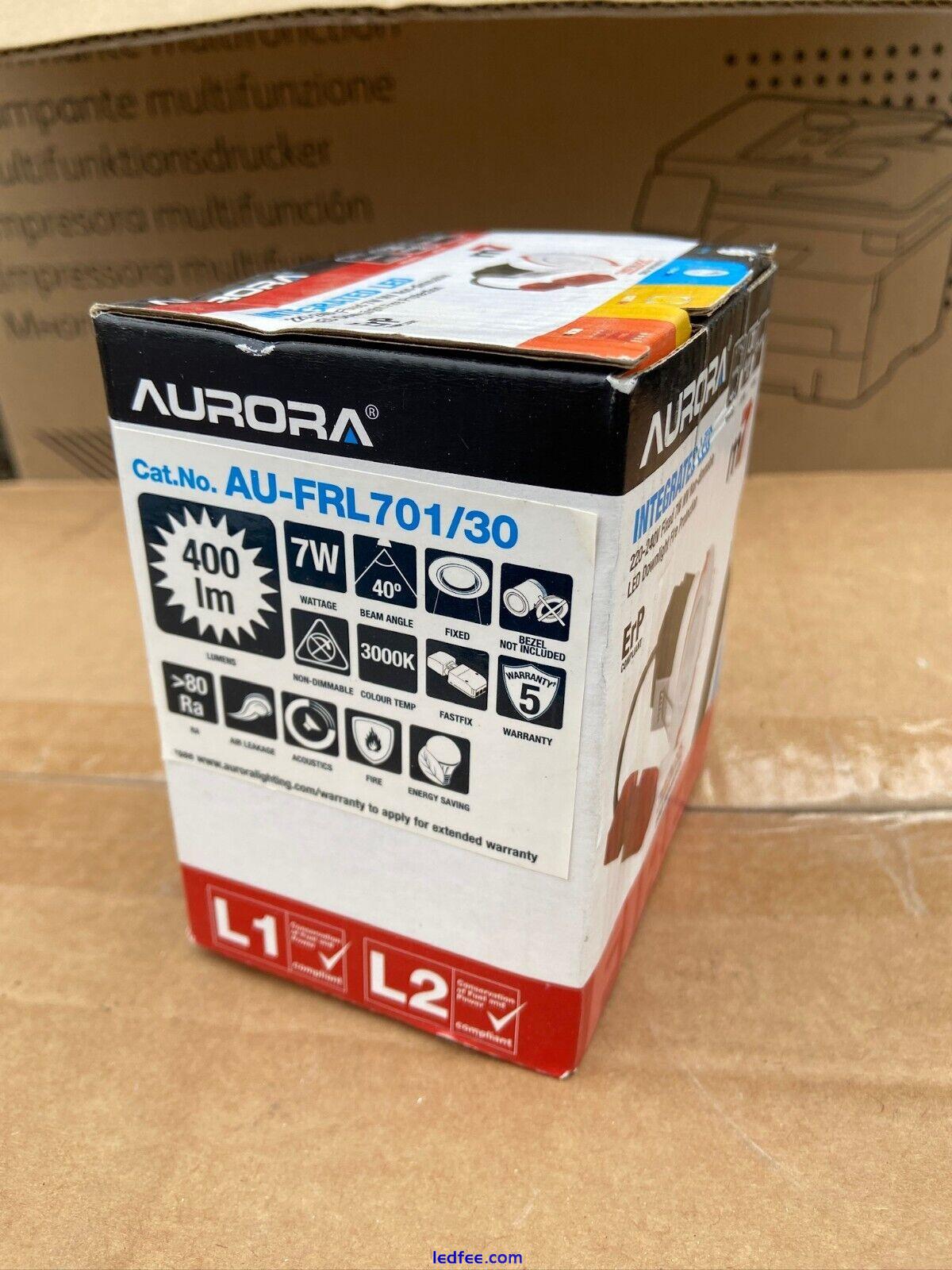 Aurora M7 ErP Integrated LED 240v Non Dimmable Downlight White 1 