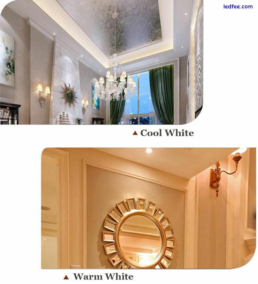 LED Recessed Ceiling Downlights 30W 18W 12W 9W 7W 5W Lamps + Driver 220V 240V 3 