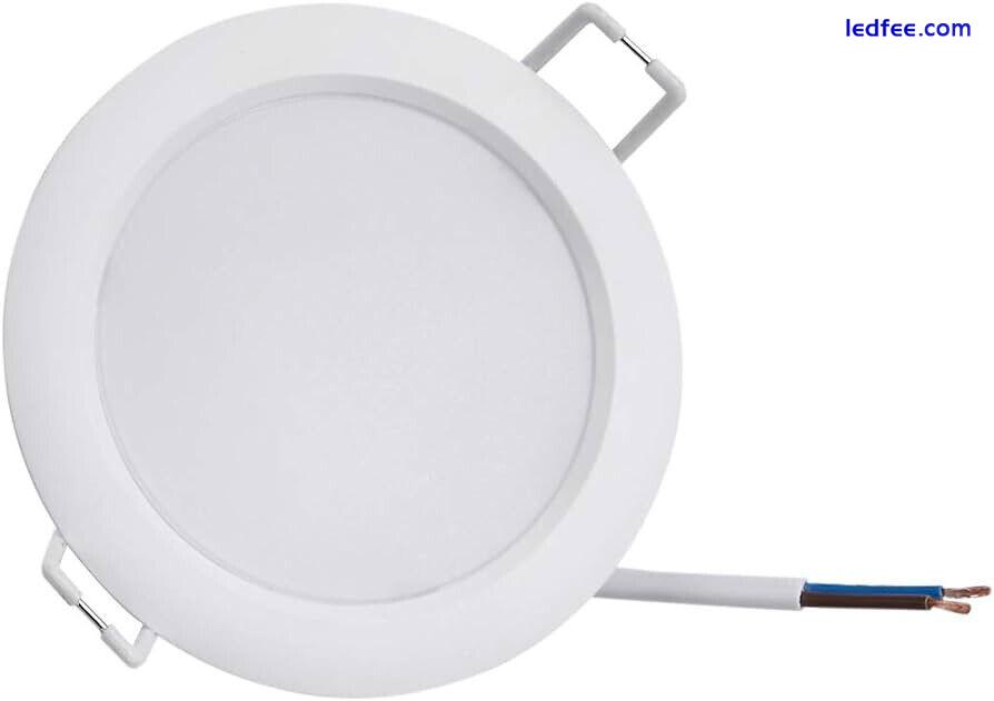 6x Amazon Basics 5W LED Ceiling Downlights -6500K Cool -100mm Cutout 1 