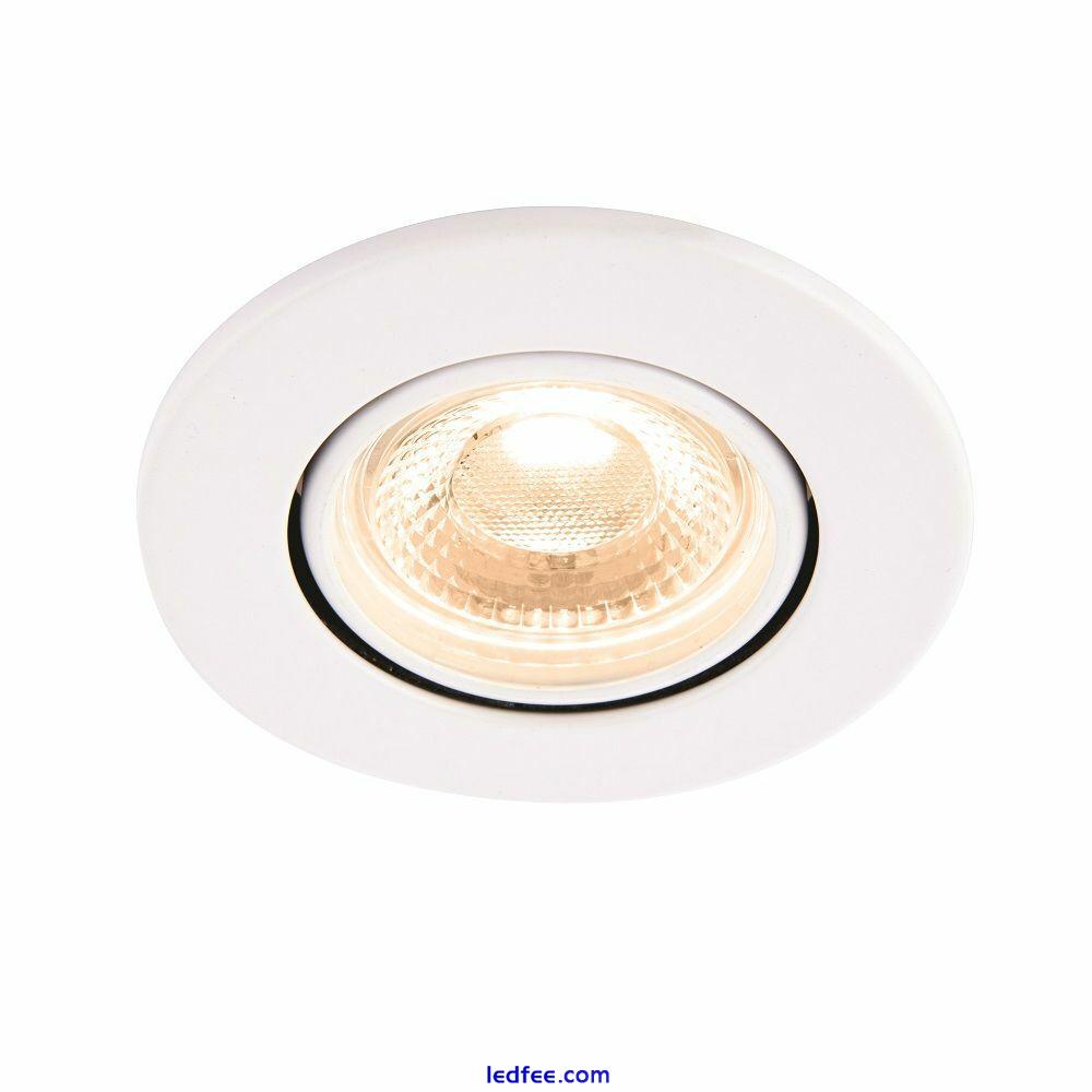 Recessed LED Ceiling Light Fire Rated Spotlight IP65 Dimmable Downlights 3 