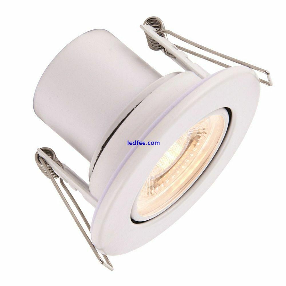 Recessed LED Ceiling Light Fire Rated Spotlight IP65 Dimmable Downlights 0 