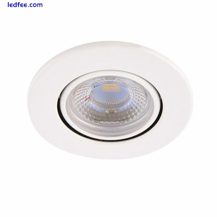 Recessed LED Ceiling Light Fire Rated Spotlight IP65 Dimmable Downlights 4 