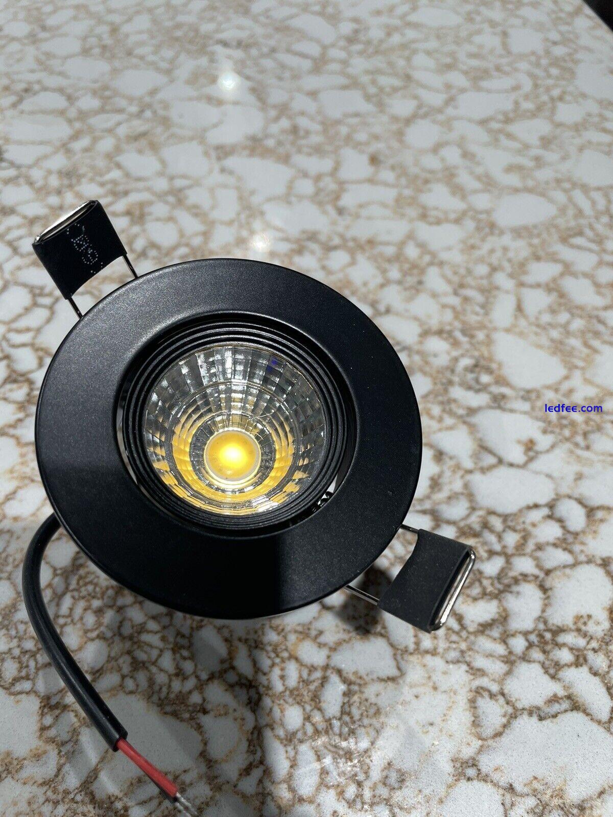 6W Fire Rated Downlight Recessed LED Ceiling Lights IP65 Spotlights 1 