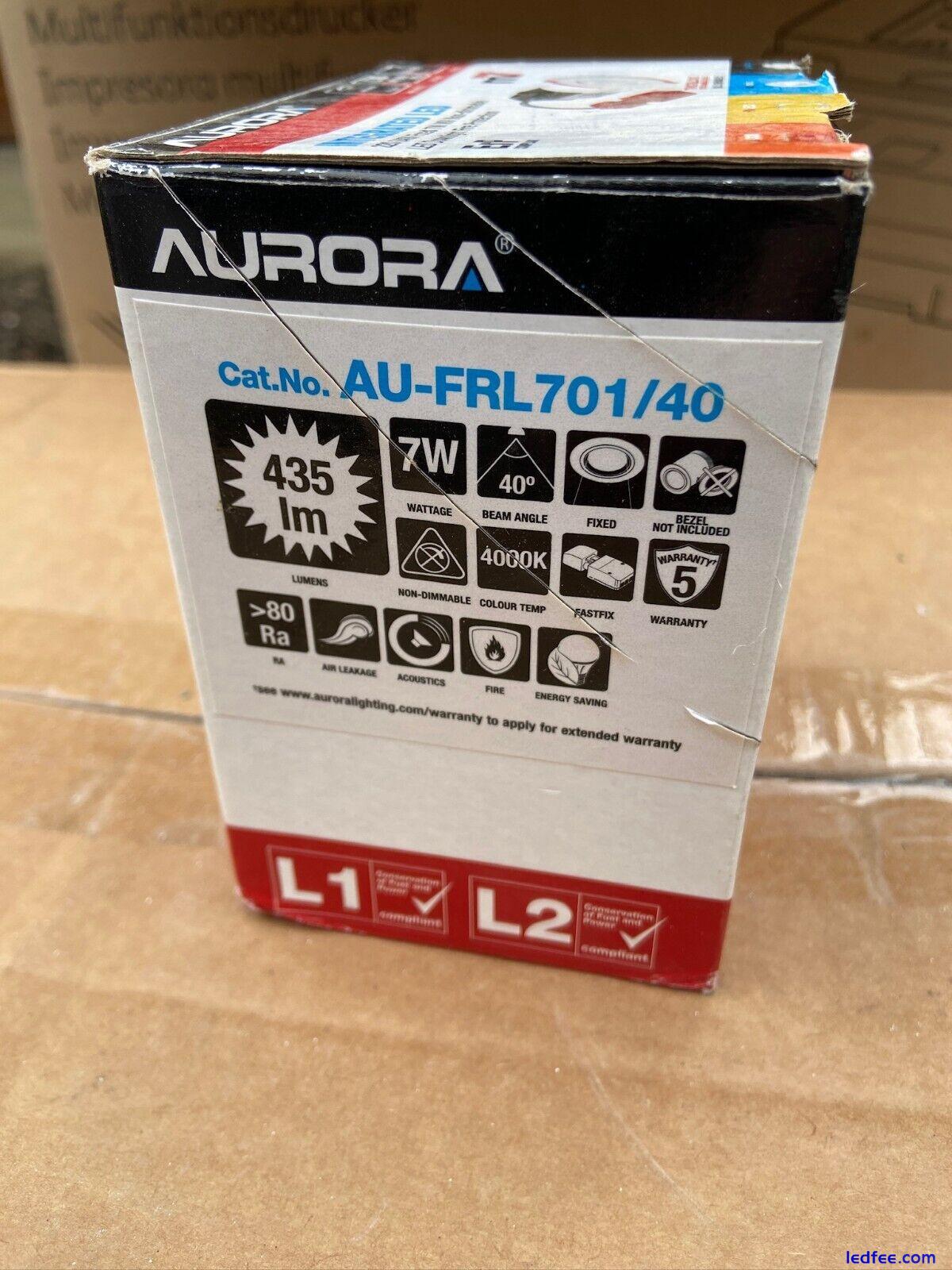 Aurora M7 Integrated ErP LED 240v Fixed Non Dimmable Downlight White 0 