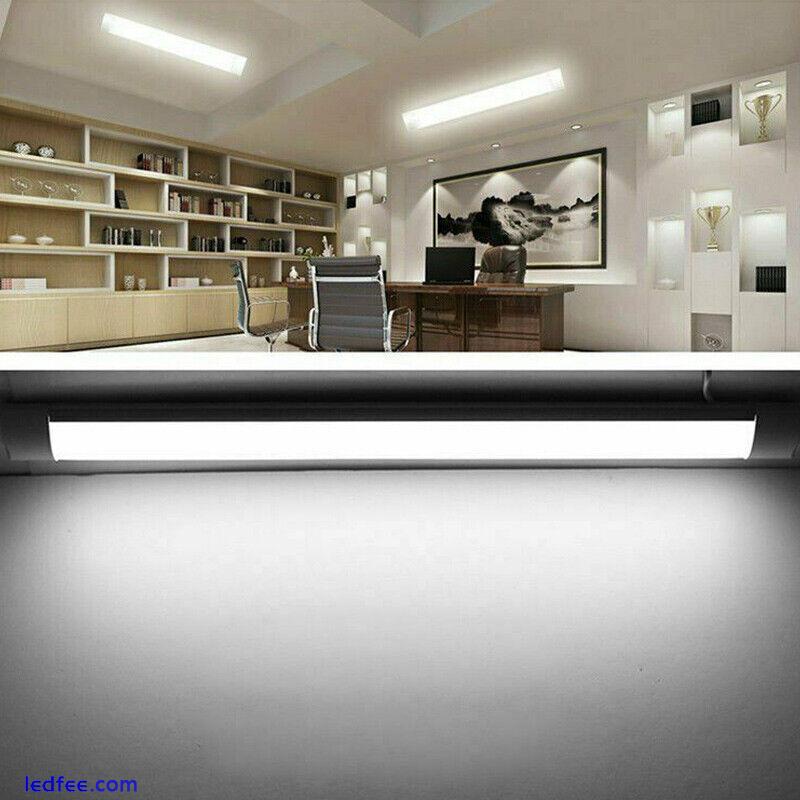 LED Strip Lights Batten Tube Light Office Shop Ceiling Lamp 2FT 4FT 5FT 6FT6500K 4 