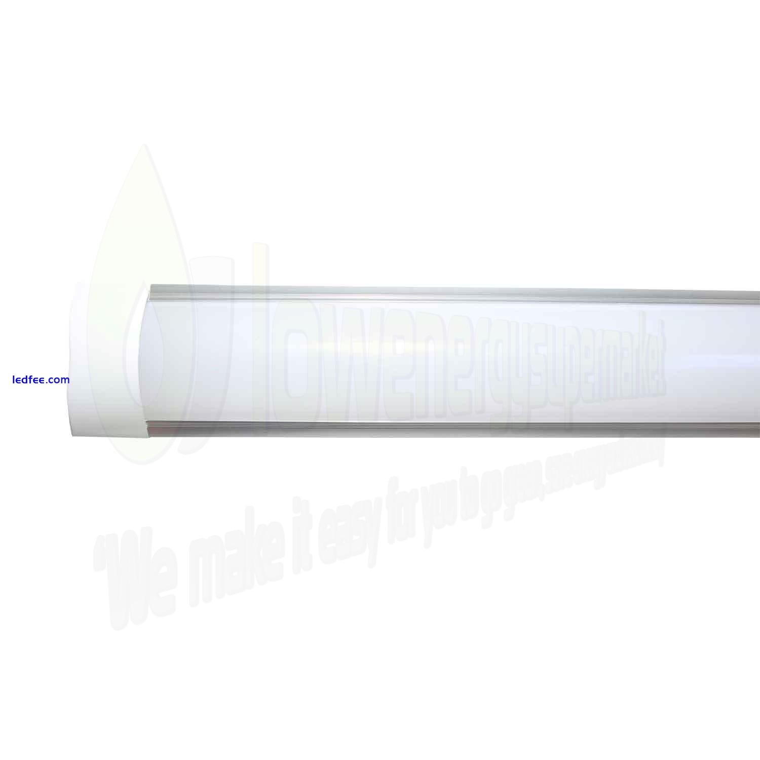 LED Batten Slimline Tube Light Wall or Ceiling Mount Slim Line High Lumens 1 