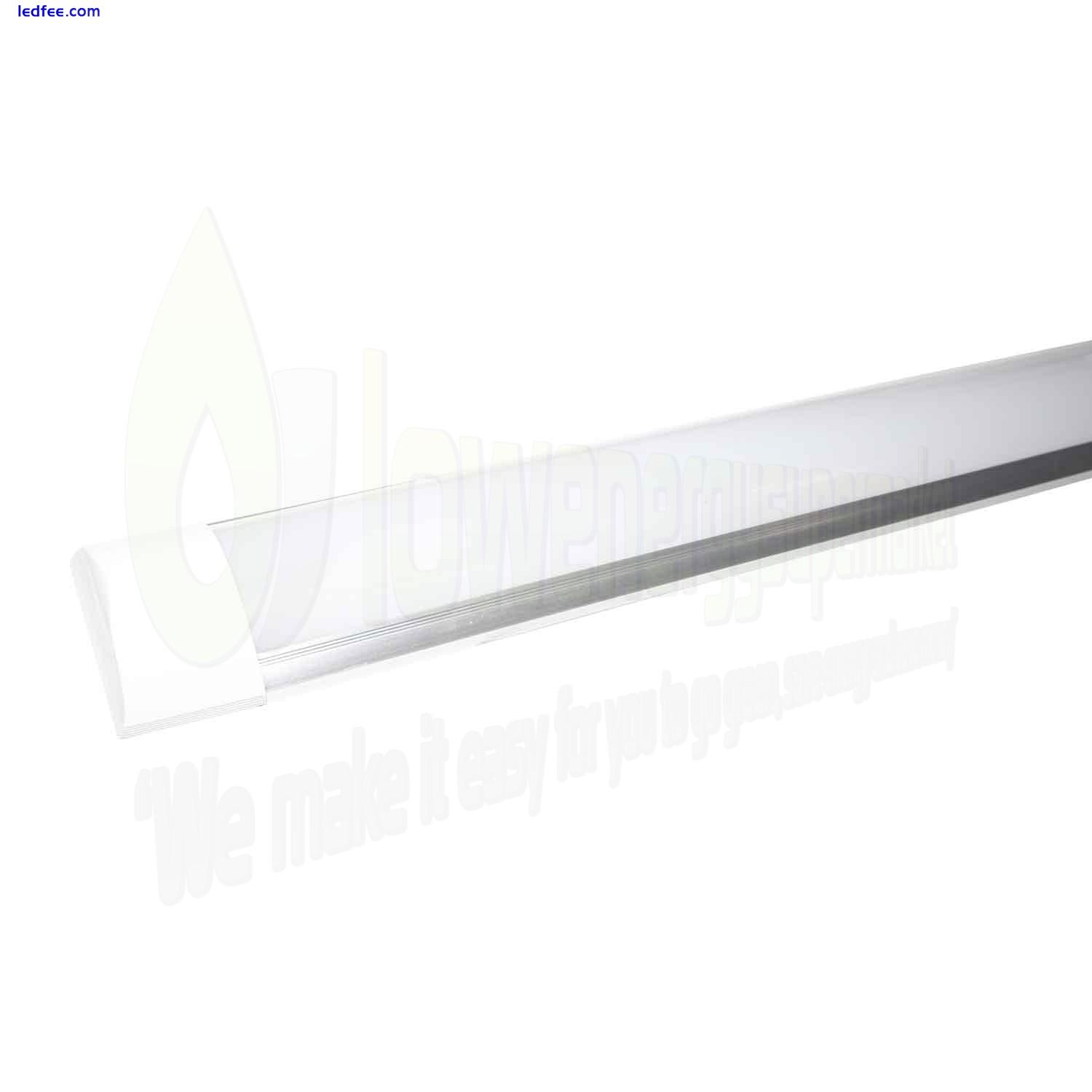 Slimline LED Tube Light Batten Ceiling or Wall Mount Slim High Lumens 2,3,4,5Ft 3 